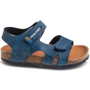 Pablosky Bio 516723 sandalen, Blauw, 28 EU Ancho