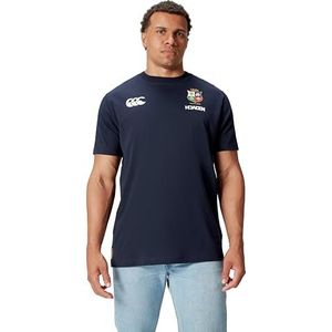 Canterbury - Lions Britanniques et Irlandais - Maillot - Saphir Foncé - Coton Bio