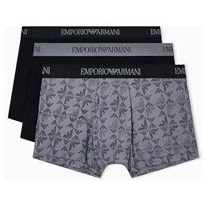 Emporio Armani - Boxershorts - Grijs/Zwart - 3 Pack
