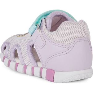 Geox Baby meisje B Iupidoo Gir sandaal, roze lilac, 21 EU
