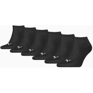 Puma Unisex Kids Puma ELEMENTS UNISEX SNEAKER 6P zwarte sok, Zwart, 39-42