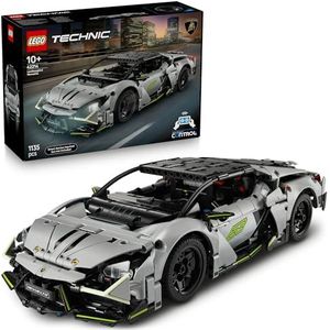 LEGO Technic Lamborghini Revuelto Supersportwagen – Op Afstand Bestuurbare Auto Met Verlichting, Besturing en Oplaadbare Batterij – Cadeau Voor Jongens Vanaf 10 Jaar – 42214