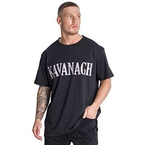 Gianni Kavanagh Black Kavanagh Oversized T-shirt voor heren, blue, S