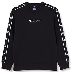 Champion Legacy American Tape Heavy Powerblend fleece crewneck sweatshirt, zwart, XS voor heren