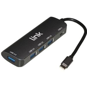 LINK USB-C Hub 4 poorten USB + USB-C F