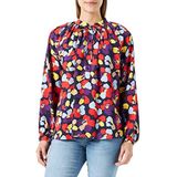 Seidensticker Dames Regular Fit lange mouwen Blouse, donkerblauw, 44, donkerblauw, 44