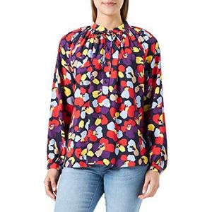 Seidensticker Dames Regular Fit lange mouwen Blouse, donkerblauw, 44, donkerblauw, 44