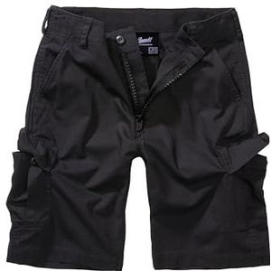 Brandit Kids BDU ripstop shorts, vele (camouflage) kleuren, maten 122 tot 176, zwart, 170-176