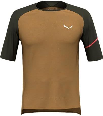 Salewa - Vento Am T-shirt - T-shirt S/S - Bruin Goud
