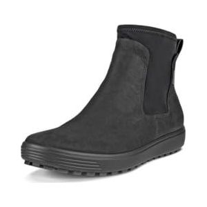 ECCO - SOFT 7 TRED W - Chelsea Boots - Zwart - Nubuckleer - GORE-TEX Waterdicht