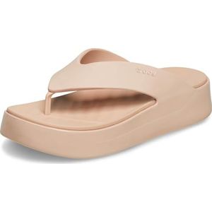 Crocs - Getaway Platform Patent - Teenslippers - Pink Caramel