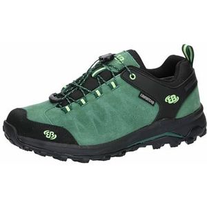 Brütting Unisex Mount Chester trekkingsschoenen, groen/zwart/citroen, 36 EU, Groen Zwart Citroen, 36 EU