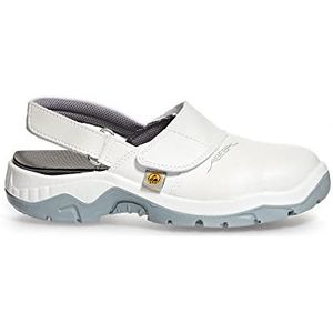 Abeba 32120-43 Size 43 ""ESD-Anatom"" Safety-Clog Schoen - Wit