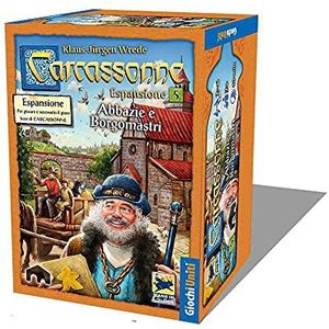 Giochi Uniti - Carcassonne 5 bordspel, meerkleurig, GU319