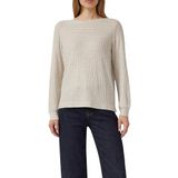 s.Oliver - Longsleeve - Golden Yellow Check - Met Stretchaandeel