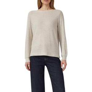 s.Oliver - Longsleeve - Golden Yellow Check - Met Stretchaandeel