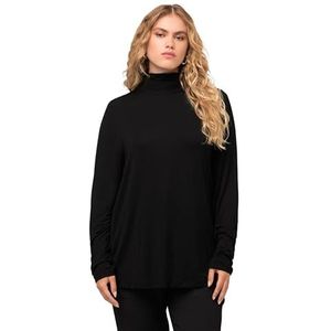 Ulla Popken - Shirt - Rood - Lange Mouw - Normale Pasvorm