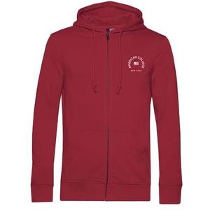 AMERICAN COLLEGE USA Sweatshirt met capuchon voor dames, Bourgondië, S