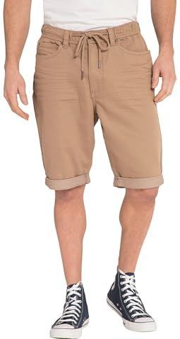 Korte Broeken - Effen - Denim - Knielengte - Regular