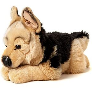 Uni-Toys - Duitse Herdershond - Pluche - 37 cm - Levensecht