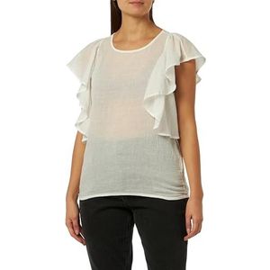 TILDEN Dames blouseshirt 37331002, wolwit, M, wolwit, M