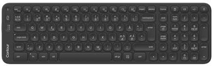 Contour - Balance - Toetsenbord - Zwart - Ergonomisch Ontwerp