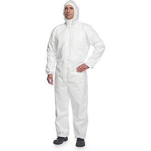 DuPont ProShield 20 Beschermingspak met capuchon, categorie III, type 5 en 6, wit, maat XL