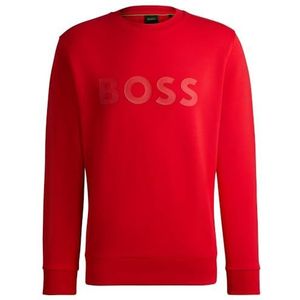 BOSS Salbo Sweatshirt voor heren, Open Rood, 6XL