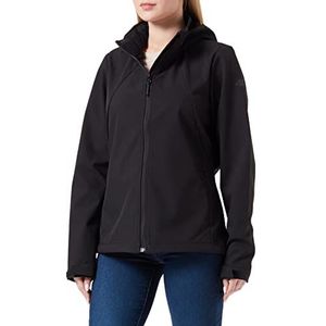 4F Softshell Jacket voor dames, Diepzwart, XL