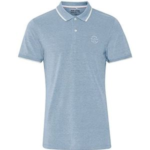 Blend BHBHNATE poloshirt poloshirt heren poloshirt poloshirt T-shirt van 100% katoen, Niagara Blue (74628), 3XL