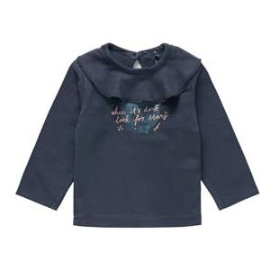 Noppies Baby Baby Baby Meisjes Meisjes Tee Lembang T-shirt met lange mouwen, Blue Nights-P609, 68, Blue Nights - P609, 68 cm