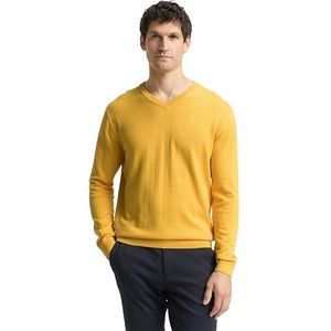 TOM TAILOR heren trui, 39100 - Classic Yellow Melange, XL