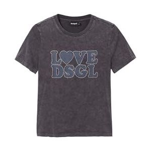 Desigual TS_Love, 2000, XXL, zwart, XXL