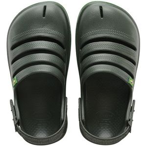 Havaianas Boy's Unisex Kids Klomp Brasil Sandaal, Groen, 3/4 UK Kind, Groen, 3/4 UK Child