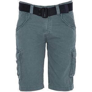 Schott NYC heren Trbatle30pk2 Bermuda shorts Benzine Blauw, 28W