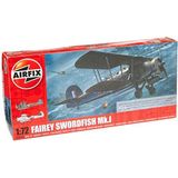 1:72 Airfix 04053B Fairey Swordfish Mk.I Plane Plastic Modelbouwpakket