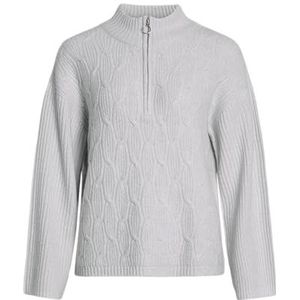 Vila - Lassia - Gebreide Top - Hoge Hals - Lange Mouwen