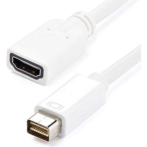 StarTech.com Mini DVI naar HDMI®-adapterkabel - Mini DVI (stekker) (32 pin) naar HDMI (bus) (19 pin) - voor MacBooks® en iMacs®