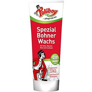 Poliboy Speciale bonenwas - voor vloeren van hout, kunststof of steen - 250 ml - Made in Germany