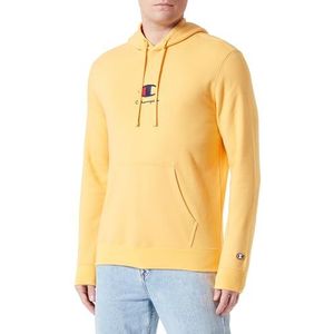 Champion Legacy Icons Plus-Heavy Spring Terry sweatshirt met capuchon voor heren, Geel, XL