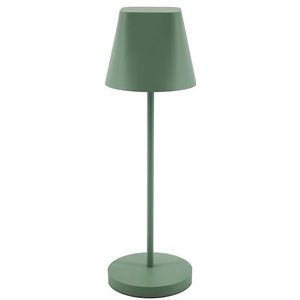 Unilux Ava Led-lamp met accu, tafellamp, geschikt voor buiten, IP 44, dimbare lichtintensiteit en kleurtemperatuur, groen