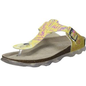 Superfit Jellies sandalen voor meisjes, Geel Zilver 6010, 35 EU