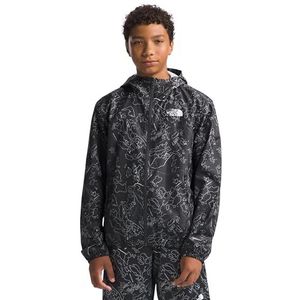 THE NORTH FACE Never Stop Wind Jas Asphalt Grey Bouldering Guide Print XXL