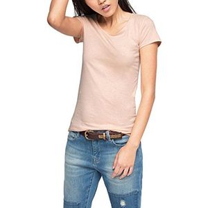 edc by ESPRIT T-shirt voor dames, roze (nude 685), XL