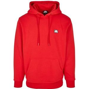 Southpole Heren Square Logo Hoody Hooded Sweatshirt, southpolered, M
