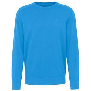 bugatti heren trui ronde hals, blauw, 4XL