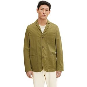 TOM TAILOR Uomini Sakko van katoen 1029799, 29003 - Olive Branch Green, 46