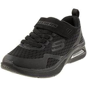 Skechers Microspec Max Torvix gymschoenen voor kinderen en jongens, Black Dark Shadow, 35 EU