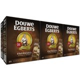 Douwe Egberts Oploskoffie Sticks Espresso - (150 Sticks - Intensiteit 09/09 - Dark Roast Instant Koffie) - 6 X 25 Zakjes 270.00 G