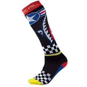 Oneal WINGMAN SOX PRO MX Sokken, knielengte, motorcross/mountainbike-sokken, meerkleurig, eenheidsmaat
